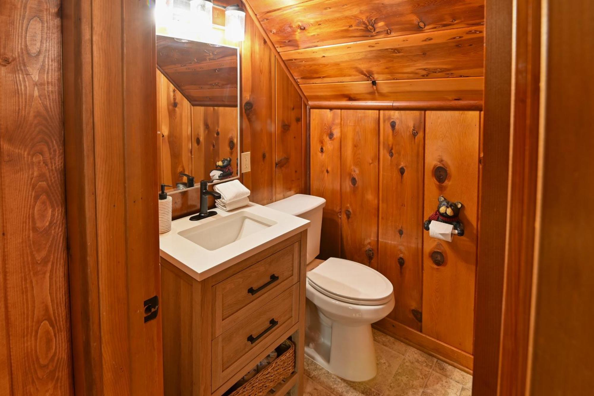 Harris Lakeview Cabin Bass Lake Exterior foto
